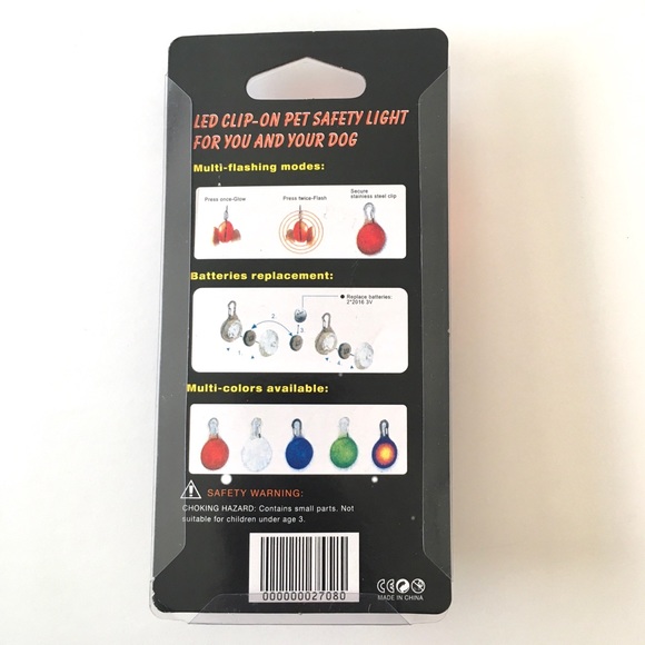 Led Light for Pets NWT - Yellow - Picture 8 of 12